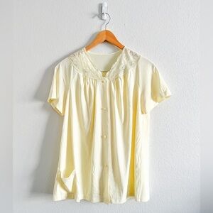 Vintage Shadow Line 1970’s Pajama Top